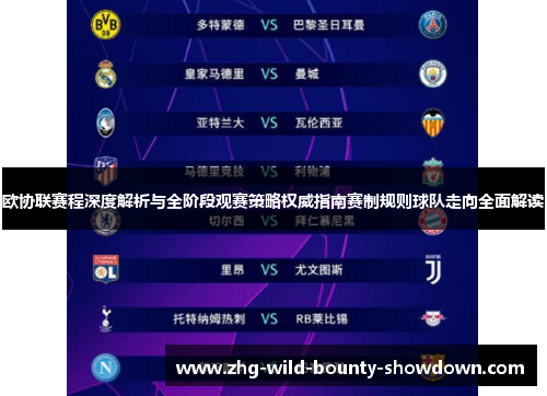 欧协联赛程深度解析与全阶段观赛策略权威指南赛制规则球队走向全面解读 欧协联赛程深度解析与全阶段观赛策略权威指南赛制规则球队走向全面解读
