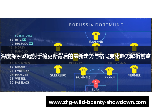 深度探索欧冠射手榜更新背后的最新走势与格局变化趋势解析前瞻