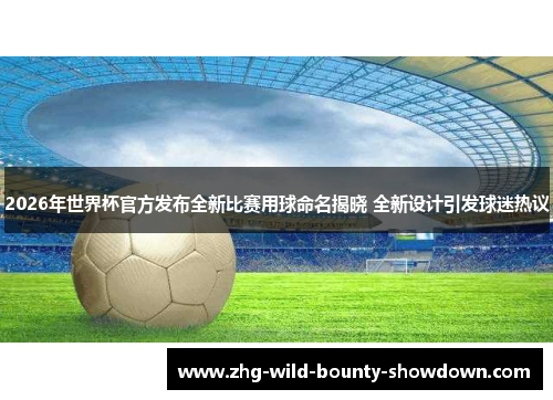 2026年世界杯官方发布全新比赛用球命名揭晓 全新设计引发球迷热议