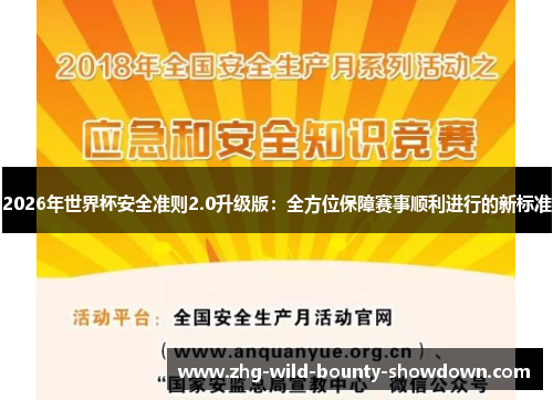2026年世界杯安全准则2.0升级版:全方位保障赛事顺利进行的新标准 2026年世界杯安全准则2.0升级版:全方位保障赛事顺利进行的新标准